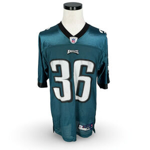 Vintage Reebok Philadelphia Eagles Brian Westbrook #36 Jersey Men’s Medium Green